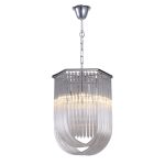 Подвесной светильник Delight Collection Murano Glass KR0116P-6/A chrome