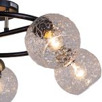 Люстра на штанге Illumico IL0296-5CSQ-79 BK AB