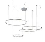 Подвесная люстра Indigo Galass 14001/4P Silver V000016L