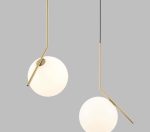 Подвесной светильник Elvan PD-4457L/1-E14-Gl