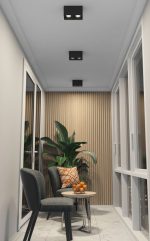 Накладной светильник Denkirs DK3085-BK+CH