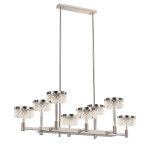 Подвесная люстра Delight Collection MD21020075 MD21020075-8B satin nickel