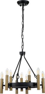 Подвесная люстра Indigo Cero 13009/9P Black V000207