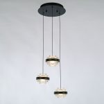 Подвесной светильник Delight Collection MD22030002 MD22030002-3A black/clear