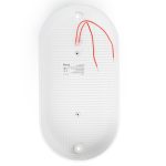 Настенно-потолочный светильник Feron 51511 Светодиодный светильник серии TR ЖКХ Овал 12Вт, 4000К, призма, IP53