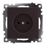 Розетка 1-местная с защитной шторкой Stekker Катрин GLS10-7109-04 49025