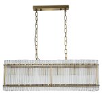 Подвесная люстра Indigo Venera 12024/6PL Brass V000305