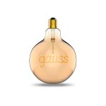 Лампа светодиодная филаментная Gauss E27 2,5W 2000K шар золотой 175802003