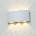 Уличный настенный светодиодный светильник Crystal Lux CLT 023W3 WH