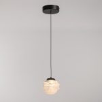 Подвесной светильник Delight Collection MD25030003-1A matt black/clear