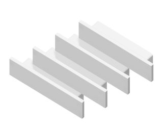 Заглушка (4 шт.) Ambrella Light Alum Profile GP8450