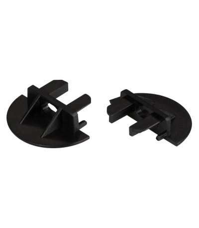 Заглушка Arlight для MIC-FS-R черная с отверстием 047224