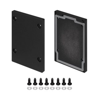 Заглушка Arlight IP-LINE-5475 BLACK глухая (Металл) 055283