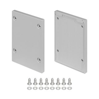 Заглушка Arlight IP-LINE-5475 SILVER глухая (Металл) 055284