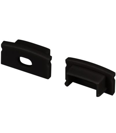 Заглушка Arlight LINE-1708 BLACK с отверстием 040315