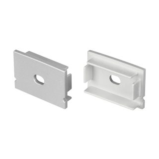 Заглушка Arlight LINE-3020 SILVER с отверстием 057058