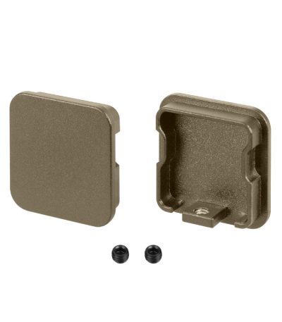 Заглушка Arlight LINE-D-3030 SQUARE OLIVE GREY 055452