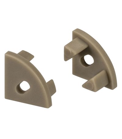 Заглушка Arlight SL-KANT-H11 OLIVE GREY c отверстием 038368