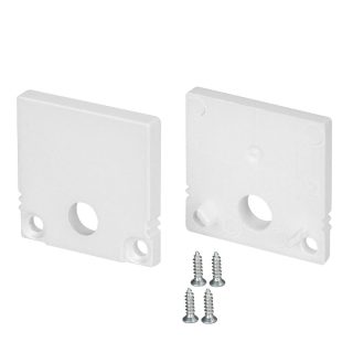 Заглушка Arlight SL-SLIM20-H20 WHITE с отверстием 047634