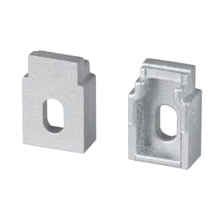 Заглушка Arlight WALL-FANTOM-BENT-W10-SIDE с отверстием 043883