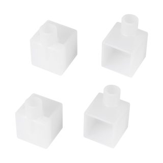 Заглушка Arlight WPH-FLEX-1616-90 WHITE с отверстием  (Пластик) 058044