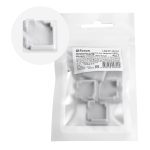 Заглушка без отверстия для профиля CAB281 (комплект 4шт) Feron LD377 48252