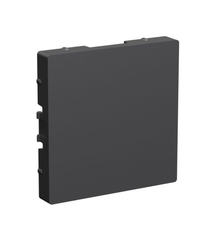 Заглушка без суппорта для многопостовых рамок Systeme Electric AtlasDesign Базальт ATN001409
