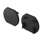 Заглушка для круглового шинопровода (2 шт.) Maytoni Basity TRA172EC-R-11B