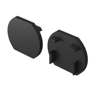 Заглушка для круглового шинопровода (2 шт.) Maytoni Basity TRA172EC-R-11B