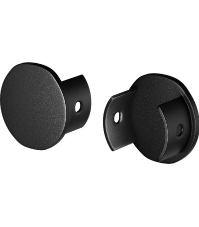 Заглушка для подвесного круглого шинопровода (2 шт.) Maytoni Levity TRA184EC-R-11B