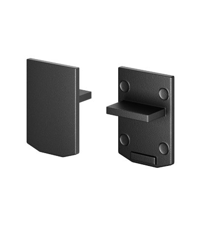 Заглушка для шинопровода (2 шт.) Maytoni Levity TRA184EC-1B