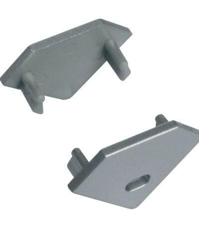 Заглушка для углового профиля Uniel UFE-C03 SILVER 2 POLYBAG 07753