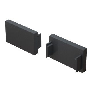 Заглушка для встраиваемого шинопровода (2 шт.) Maytoni Basity TRA172EC-12B