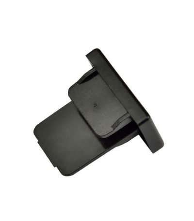 Заглушка торцевая Volpe UFB-Q121 C21 Black 1 Polybag UL-00001278