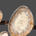 Подвесная люстра DeLight Collection MT9125-12H french gold