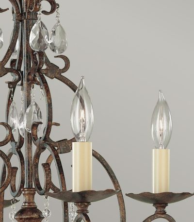 Подвесная люстра Feiss FE-CHATEAU4