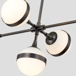 Люстра на штанге Delight Collection Peggy 9252P/5L black