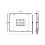 Прожектор светодиодный Gauss Elementary 150W 6500К 691511150