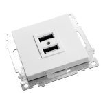 Розетка USB 2-местная Stekker Катрин 39686