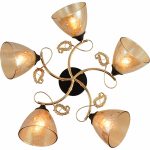 Люстра на штанге Reluce 01321-0.3-05 FGD+BK