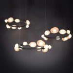 Подвесная люстра Delight Collection Matter 5055P/D910 black/white