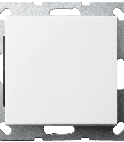 Звонковый механизм Jasmart в комплекте с накладкой 10A 250V белый глянцевый G3010W