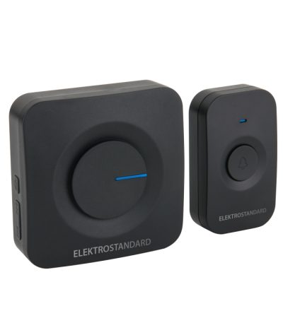 Звонок беспроводной Elektrostandard DBQ23M WL 52M IP44 черный 4690389142635