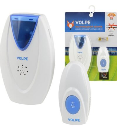 Звонок беспроводной (UL-00002404) Volpe UDB-Q028 W-R1T1-16S-80M-WH